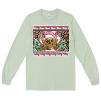 Matcha pink skeleton  christmas Long Sleeve Tee - AdoDesignShop