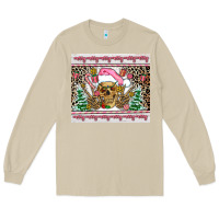 Mushroom pink skeleton  christmas Long Sleeve Tee - AdoDesignShop