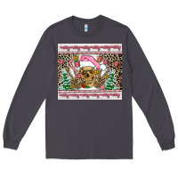 Smoke pink skeleton  christmas Long Sleeve Tee - AdoDesignShop