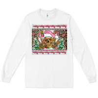 White pink skeleton  christmas Long Sleeve Tee - AdoDesignShop