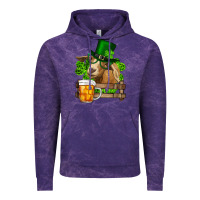 Cloud Purple st. patrick's day goat and beer Vintage Hoodie - RanaPortraitStore