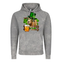 Cloud Rock st. patrick's day goat and beer Vintage Hoodie - RanaPortraitStore