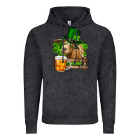 Vintage Black st. patrick's day goat and beer Vintage Hoodie - RanaPortraitStore