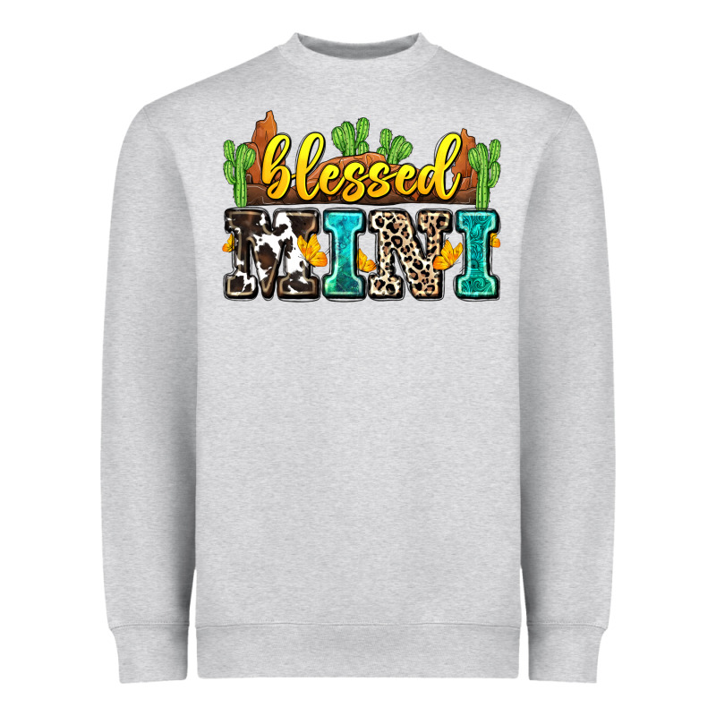 Blessed Mini Heavyweight Sweatshirt by Zillion Design Studio | Teevron