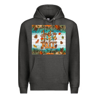 Charcoal Heather Just A Girl Who Loves Fall Tumbler Premium Hoodie - BundleAndBundleShop