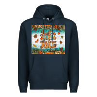 Navy Just A Girl Who Loves Fall Tumbler Premium Hoodie - BundleAndBundleShop