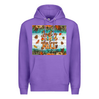 Purple Just A Girl Who Loves Fall Tumbler Premium Hoodie - BundleAndBundleShop