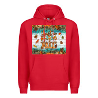 Red Just A Girl Who Loves Fall Tumbler Premium Hoodie - BundleAndBundleShop