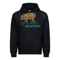 Life Is Better On The Farm Urban Hoodie | Teevron