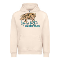 Sandshell Life is Better on the Farm Urban Hoodie - Bettercallsaul