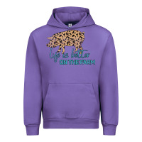 Tulip Life is Better on the Farm Urban Hoodie - Bettercallsaul