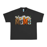 Pigment Black western daisies mama Urban Heavy Tee - HRA Design Shop
