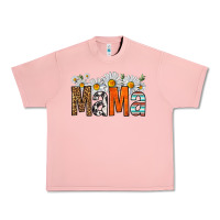 Salmon western daisies mama Urban Heavy Tee - HRA Design Shop
