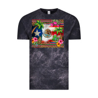 Cloud Black mexico and puerto rico Vintage Tee - CTS Tumbler Store