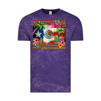 Cloud Purple mexico and puerto rico Vintage Tee - CTS Tumbler Store