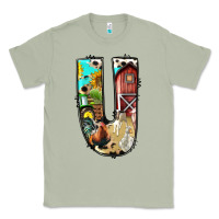 Matcha farm life alphabet lowercase letters u Classic Tee - BundleAndBundleShop
