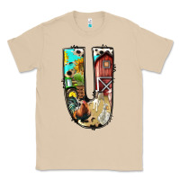 Mushroom farm life alphabet lowercase letters u Classic Tee - BundleAndBundleShop