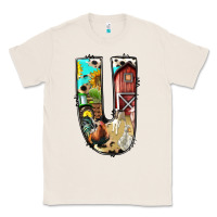Natural farm life alphabet lowercase letters u Classic Tee - BundleAndBundleShop