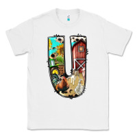 Farm Life Alphabet Lowercase Letters U Classic Tee | Teevron