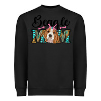 Black western beagle mom Heavyweight Sweatshirt - RanaPortraitStore