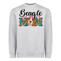 Western Beagle Mom Heavyweight Sweatshirt | Teevron
