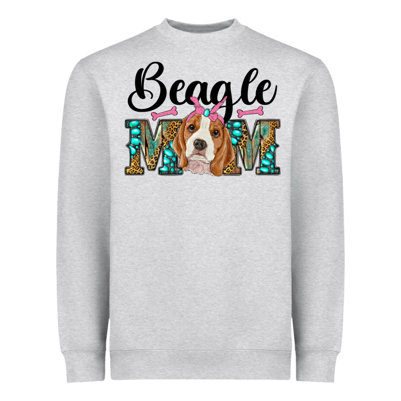 Western Beagle Mom Heavyweight Sweatshirt by RanaPortraitStore | Teevron