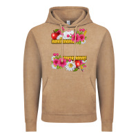 Vintage Coffee floral teacher Vintage Hoodie - texasbilliewilder