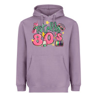 Lavender totally 80s retro vintage Heavyweight Hoodie - MaliasSmallBusiness