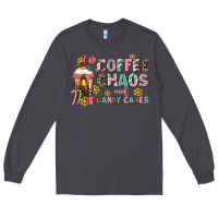 Smoke coffee chaos and candy canes Long Sleeve Tee - AdoDesignShop