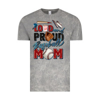 Cloud Rock loud and proud baseball mom Vintage Tee - Zillion Design Studio