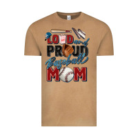 Vintage Camel loud and proud baseball mom Vintage Tee - Zillion Design Studio