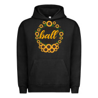 Pigment Black Happy Fall Sunflowers Urban Hoodie - Bettercallsaul