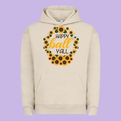 Happy Fall Sunflowers Urban Hoodie Designed By Bettercallsaul