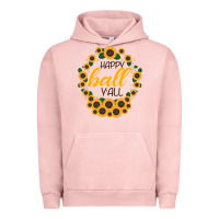Pigment Salmon Happy Fall Sunflowers Urban Hoodie - Bettercallsaul