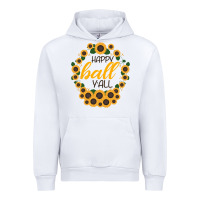 White Happy Fall Sunflowers Urban Hoodie - Bettercallsaul