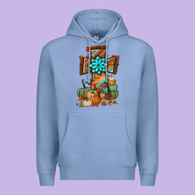 Fall Cross Premium Hoodie Designed By Bundleandbundleshop