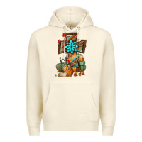 Sandshell fall cross Premium Hoodie - BundleAndBundleShop