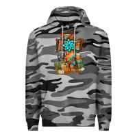 Slate Camo fall cross Premium Hoodie - BundleAndBundleShop