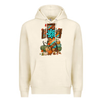 Tofu fall cross Premium Hoodie - BundleAndBundleShop