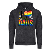 Vintage Black i love my dads Vintage Hoodie - Zillion Design Studio