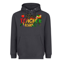 Smoke black teacher magic juneteenth Heavyweight Hoodie - MaliasSmallBusiness