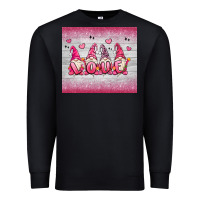 Black valentine's day gnomes Premium Sweatshirt - MaliasSmallBusiness