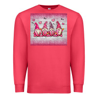 Cardinal valentine's day gnomes Premium Sweatshirt - MaliasSmallBusiness