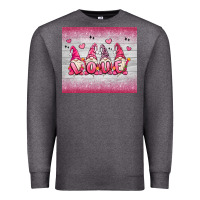 Charcoal Heather valentine's day gnomes Premium Sweatshirt - MaliasSmallBusiness