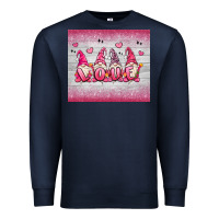 Navy valentine's day gnomes Premium Sweatshirt - MaliasSmallBusiness