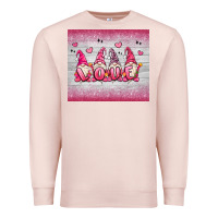 Pale Pink valentine's day gnomes Premium Sweatshirt - MaliasSmallBusiness