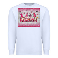 White valentine's day gnomes Premium Sweatshirt - MaliasSmallBusiness