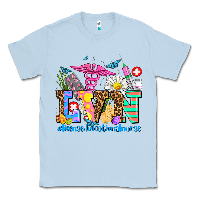 Easter Lvn Licensed Vocational Nurse Classic Tee by AdoDesignShop | Teevron