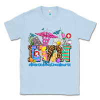 Dusty Blue easter lvn licensed vocational nurse Classic Tee - AdoDesignShop