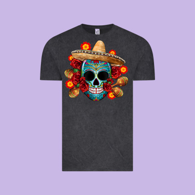 Mexico Skull Vintage Tee Designed By Cts Tumbler Store